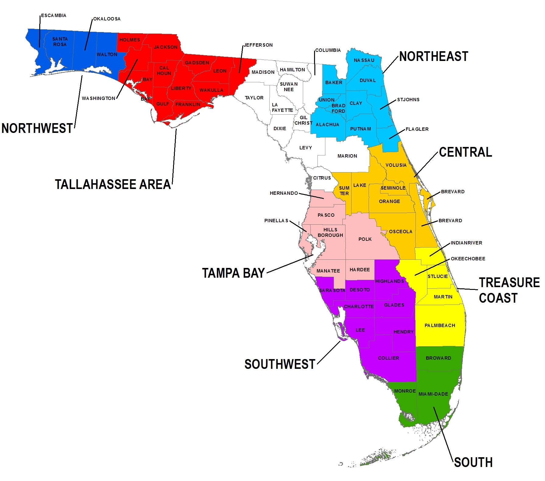 clipart map of florida - photo #14
